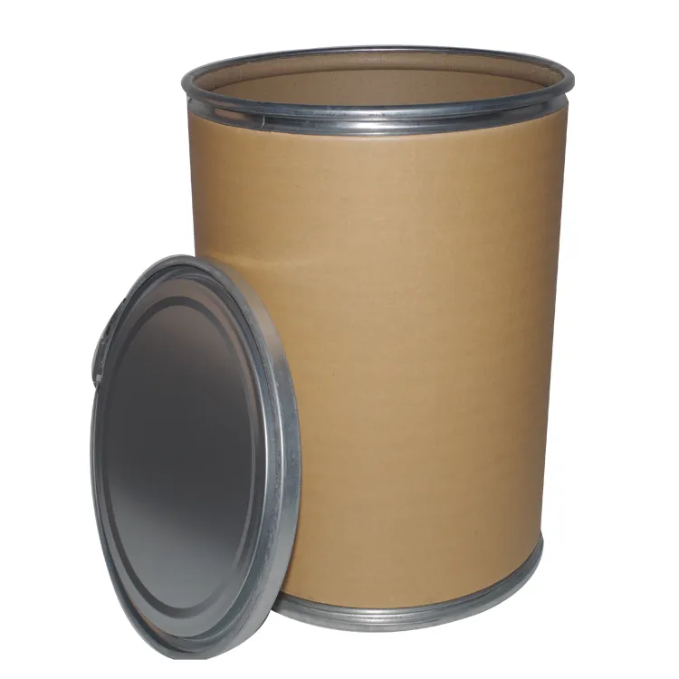 Balde de papel aro de aço personalizado de 27 galões com fundo de ferro e tampa de ferro