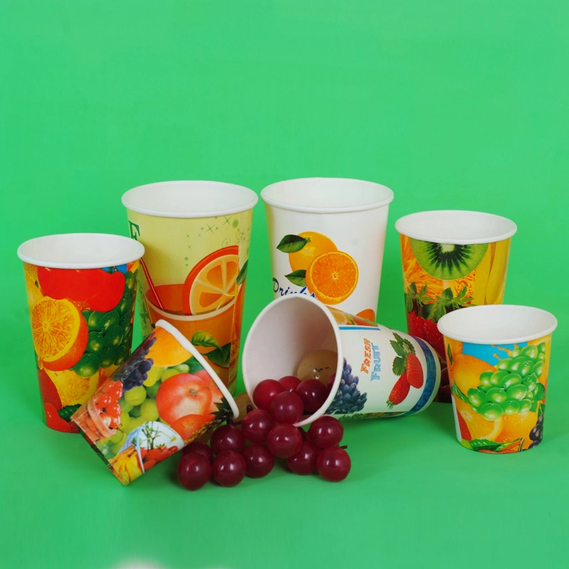 Professional Manufacturer Compostable PE Coating Single Wall Paper Cup