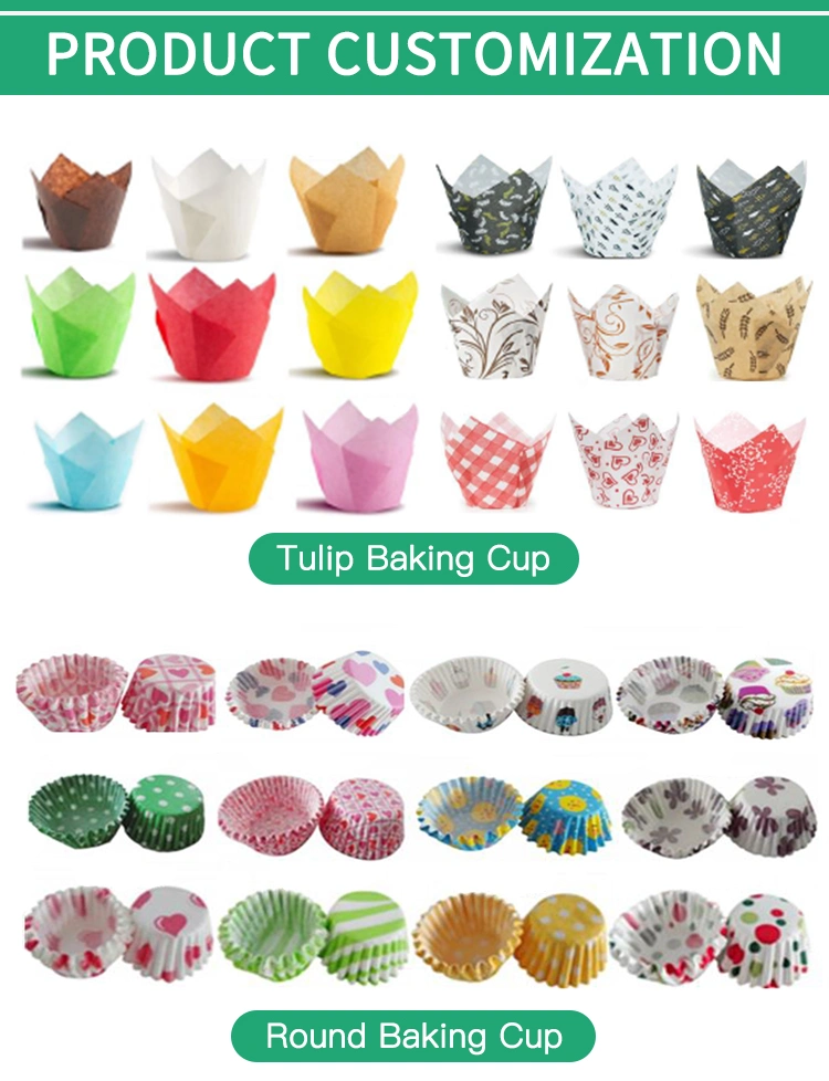 Food Grade Cupcake Paper Cup Baking Aluminum Foil Baking Cup Cups for Baking Cake