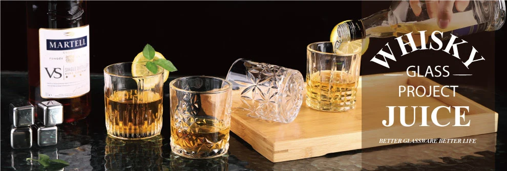 Hot Sale 6PCS Embossed Glass Goblet Set Engraved Glass Cup for Wine Water Drinking Customized